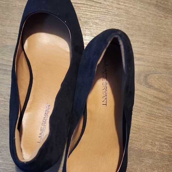 Lane Bryant Suede Block Heels - Picture 3 of 3